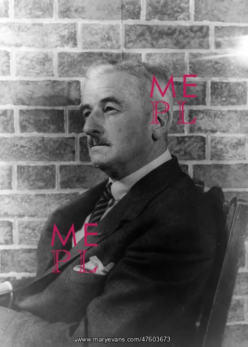 : William Faulkner, American Author : William Faulkner, American Author
