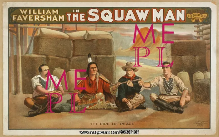 : William Faversham in The squaw man : William Faversham in The squaw man