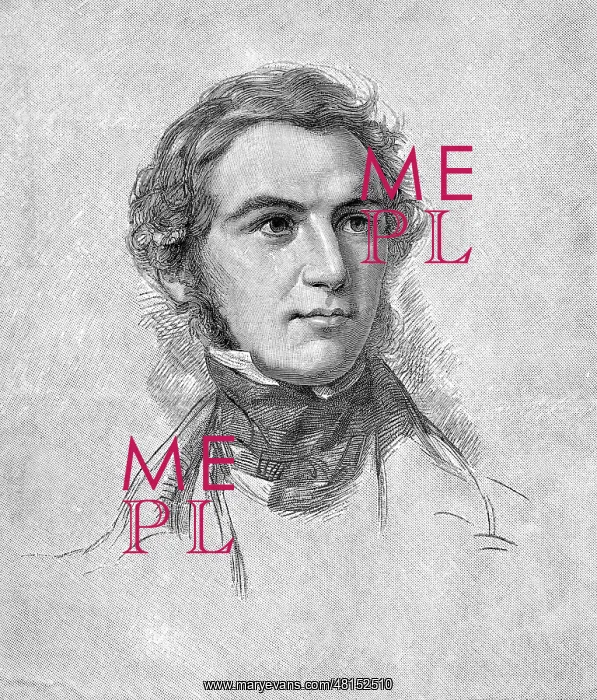 : William Gladstone as a young man : William Gladstone as a young man