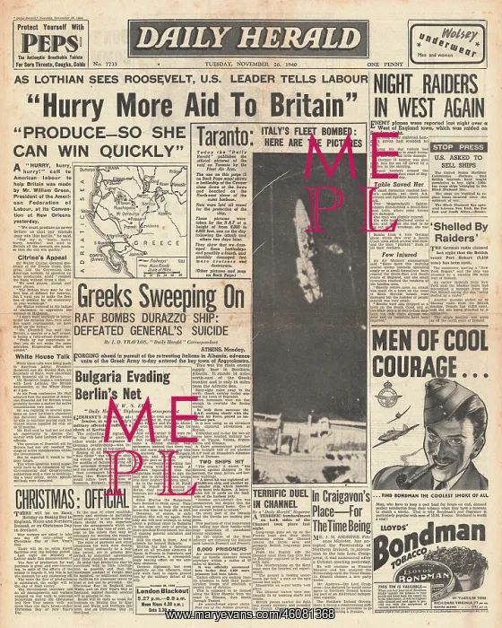 : William Green calls to hurry more aid to Britan : William Green calls to hurry more aid to Britan