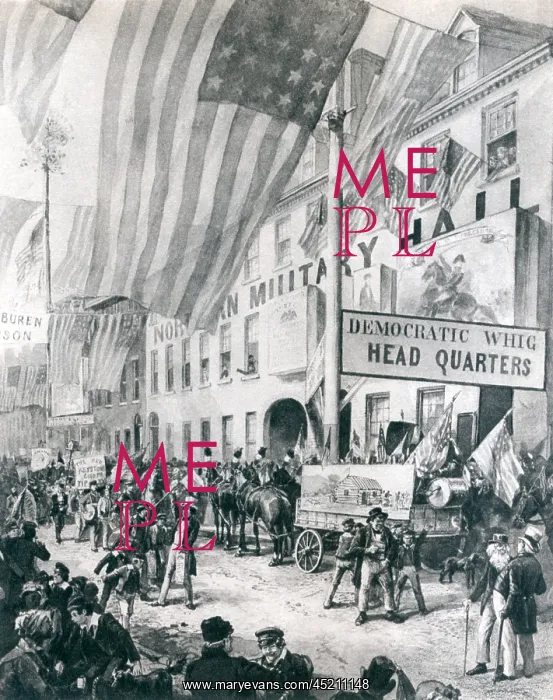: William Harrison campaign headquarters in ? : William Harrison campaign headquarters in ?