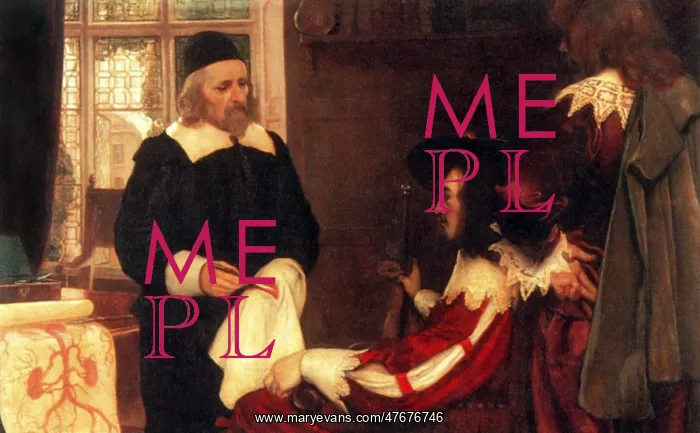 : William Harvey Demonstrating Circulation : William Harvey Demonstrating Circulation