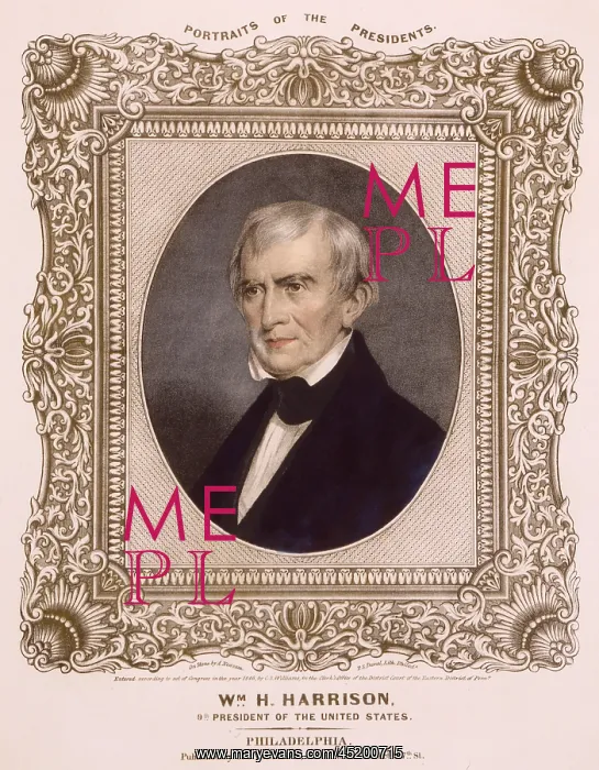 : William Henry Harrison 1773-1841 was the ? : William Henry Harrison 1773-1841 was the ?