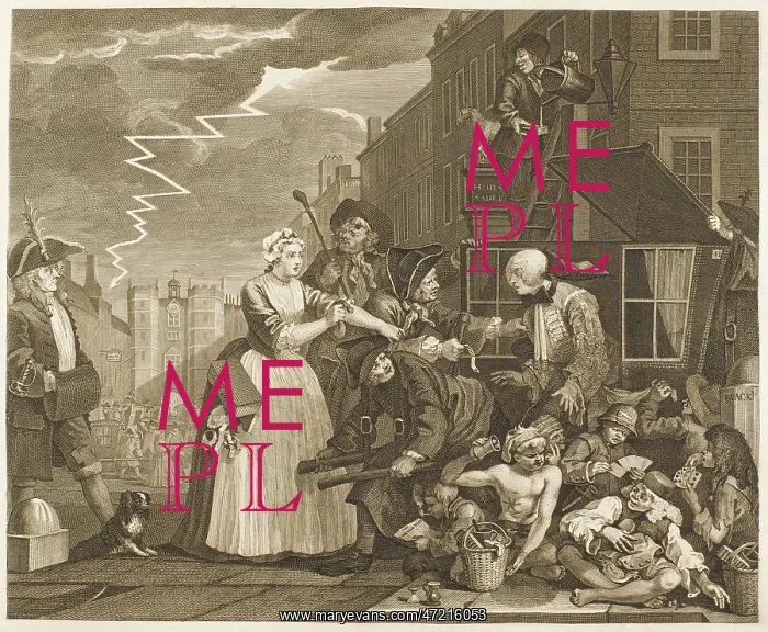  : William Hogarth - The Rake's Progress