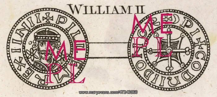  : WILLIAM II / COIN