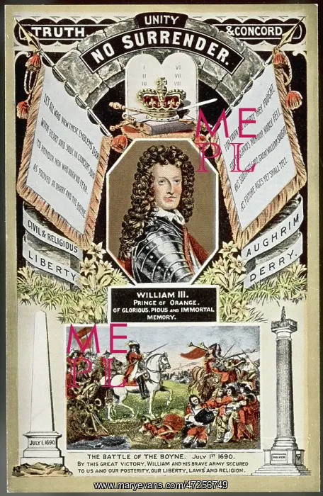 : WILLIAM III / POSTCARD : WILLIAM III / POSTCARD