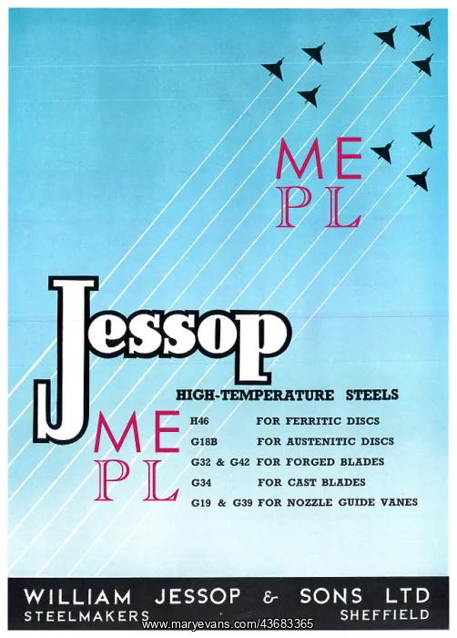 : William Jessop High Temperature Steels : William Jessop High Temperature Steels