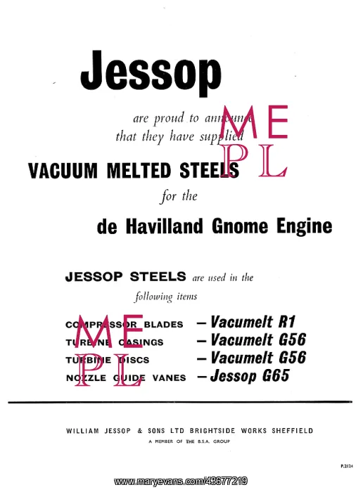 : William Jessop Vacuum Melted Steels, Vacumelt R1 Jessop G65 : William Jessop Vacuum Melted Steels, Vacumelt R1 Jessop G65