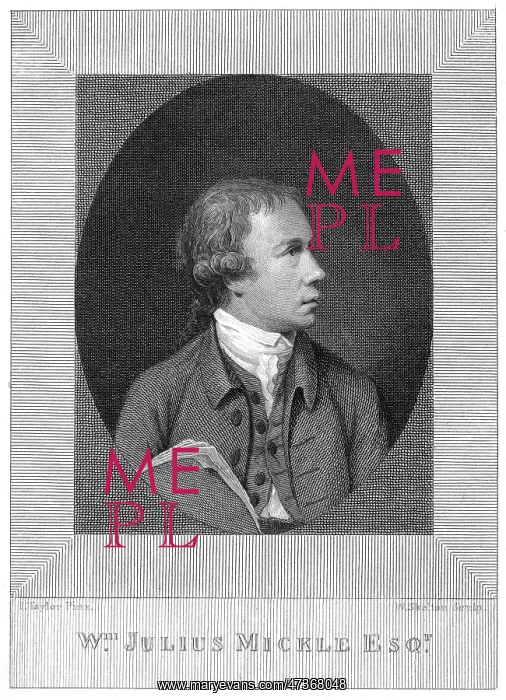 : WILLIAM JULIUS MICKLE : WILLIAM JULIUS MICKLE