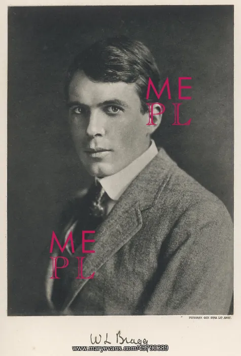 : William Lawrence Bragg : William Lawrence Bragg