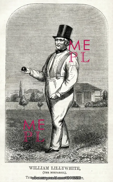  : William Lillywhite, father of modern cricket