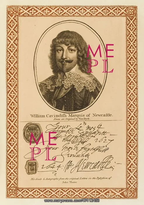 : WILLIAM MARQ. NEWSCASTLE : WILLIAM MARQ. NEWSCASTLE