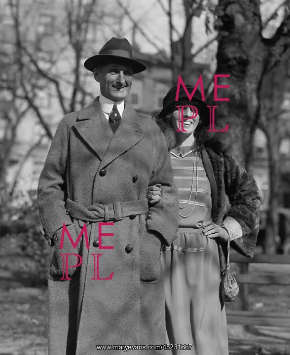 : William McAdoo (1863-1941), with his wife, ? : William McAdoo (1863-1941), with his wife, ?