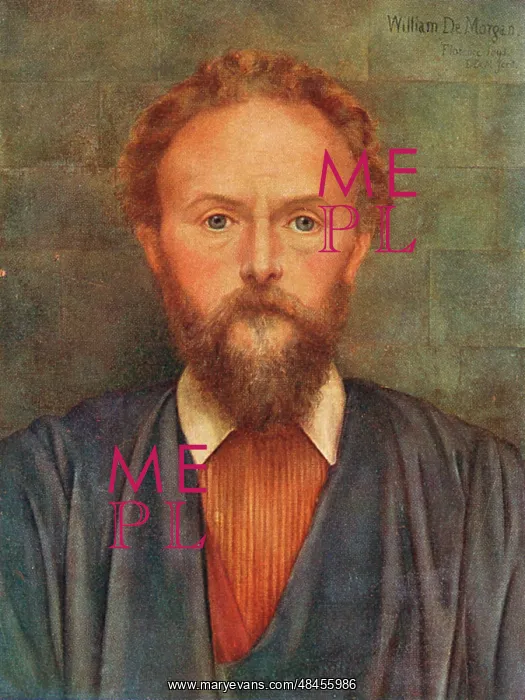 : William de Morgan by Evelyn de Morgan : William de Morgan by Evelyn de Morgan