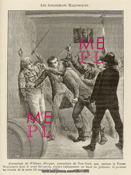 : WILLIAM MORGAN MURDERED : WILLIAM MORGAN MURDERED