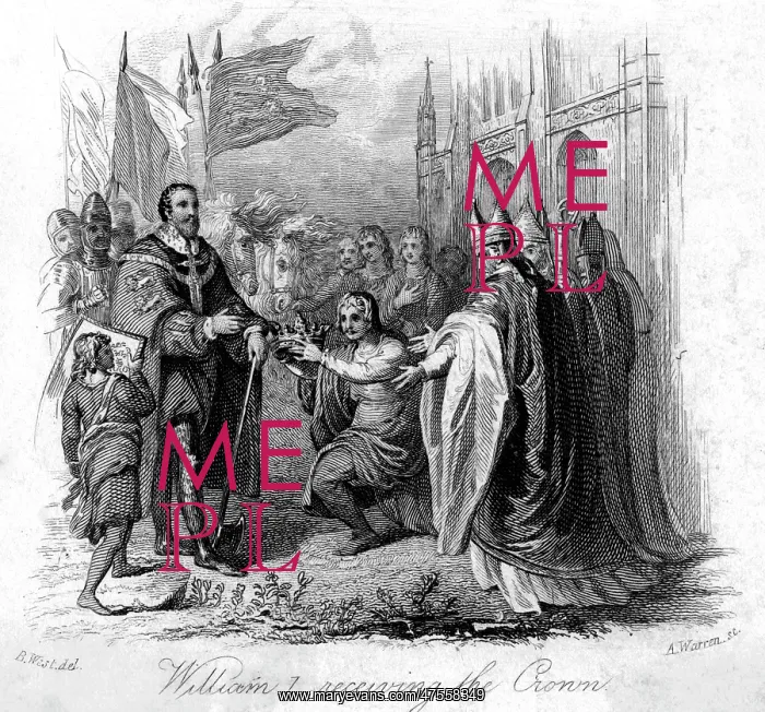 : William of Normandy receives the English crown : William of Normandy receives the English crown