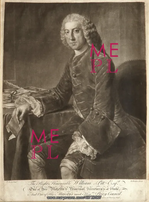  : William Pitt, 1st Earl of Chatham