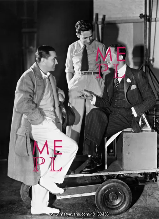 : William Powell, Mervyn Le Roy and Dick Barthelmess, 1932 : William Powell, Mervyn Le Roy and Dick Barthelmess, 1932