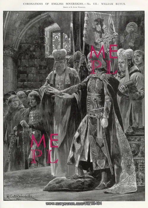 : William Rufus Ceremony 1087 : William Rufus Ceremony 1087