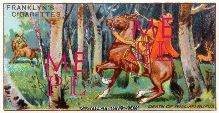 : WILLIAM RUFUS KILLED : WILLIAM RUFUS KILLED