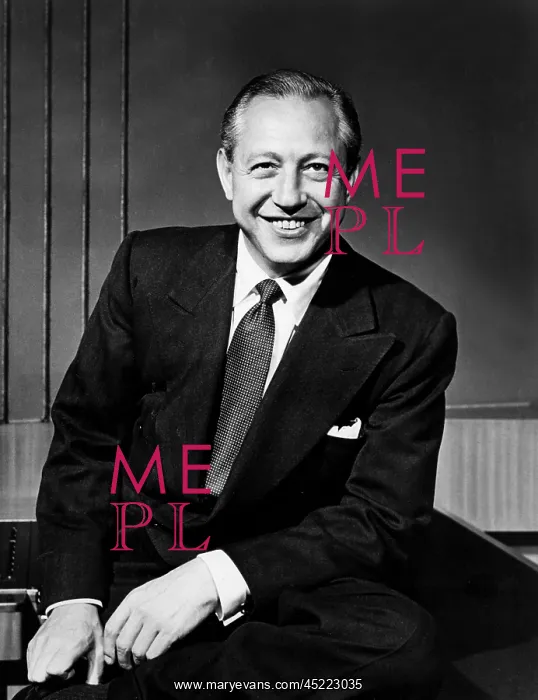 : WILLIAM S. PALEY, Founder of CBS, photo ? : WILLIAM S. PALEY, Founder of CBS, photo ?