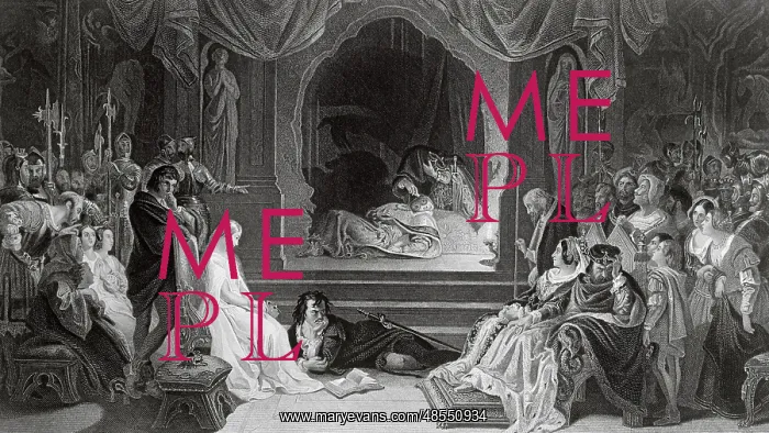 : William Shakespeare (1564-1616). English writer. Hamlet and : William Shakespeare (1564-1616). English writer. Hamlet and