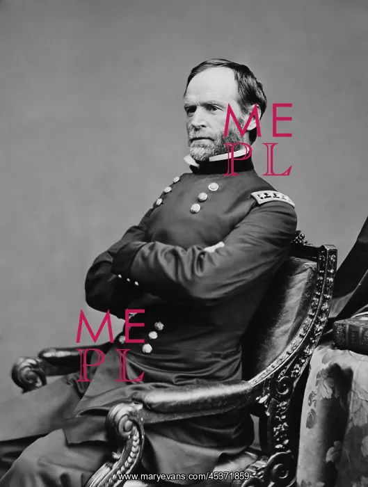 : William T. Sherman, after he succeeded President : William T. Sherman, after he succeeded President
