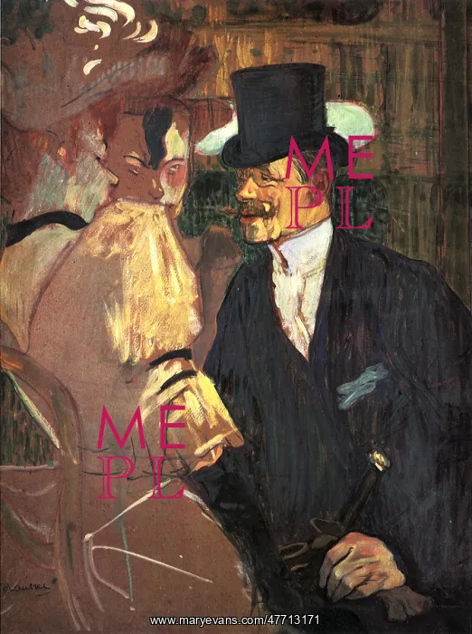 : William Tom Warner, by Toulouse-Lautrec : William Tom Warner, by Toulouse-Lautrec