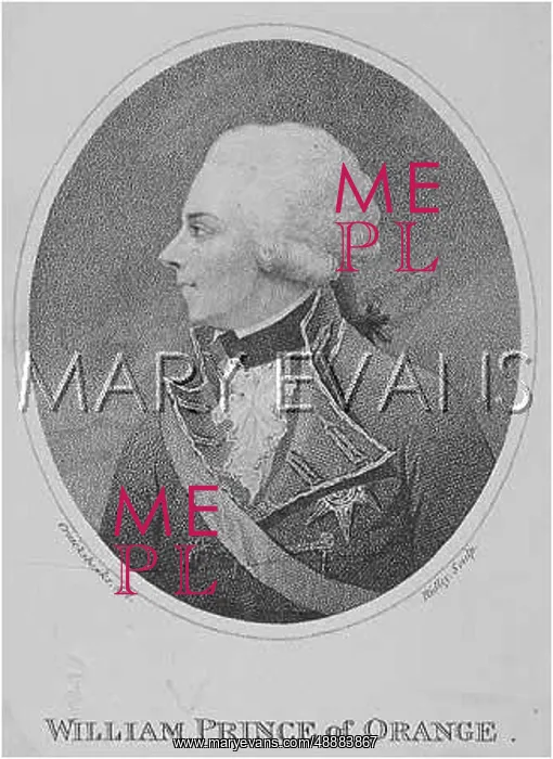 : WILLIAM V PRINCE OF ORANGE : WILLIAM V PRINCE OF ORANGE