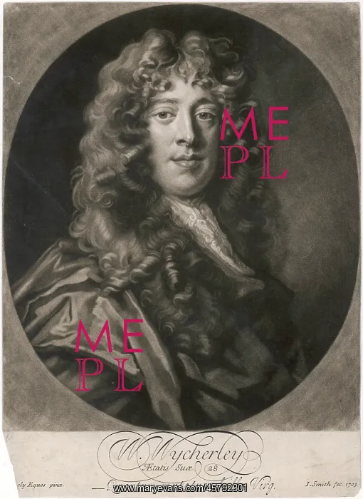  : WILLIAM WYCHERLEY