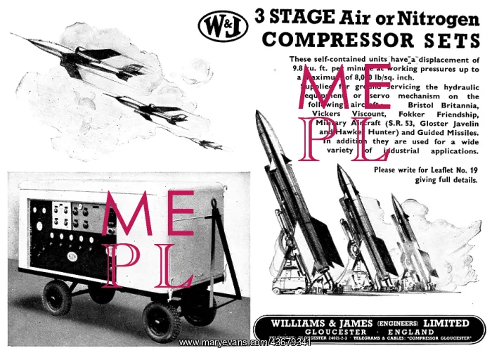 : Williams & James Engineers 3 Stage Compressors : Williams & James Engineers 3 Stage Compressors