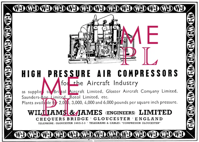 : Williams & JamesHigh Pressure Air Compressor : Williams & JamesHigh Pressure Air Compressor