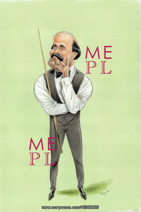 : Willie Thorne - Snooker Player : Willie Thorne - Snooker Player