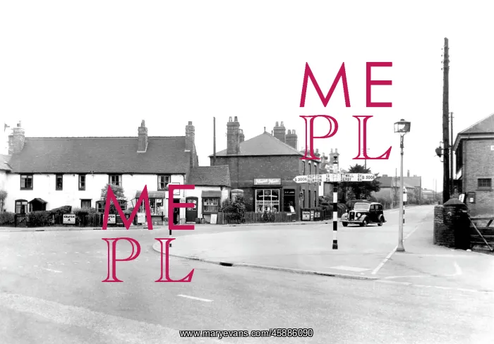  : Willington, the Village c1950