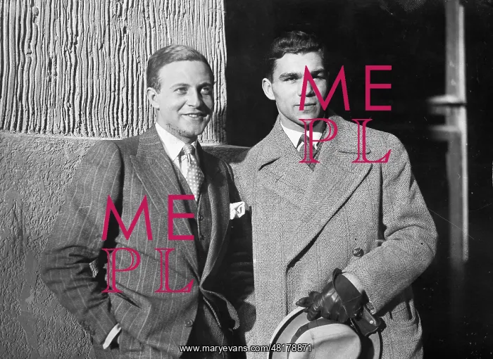 : Willy Fritsch and Max Schmeling : Willy Fritsch and Max Schmeling