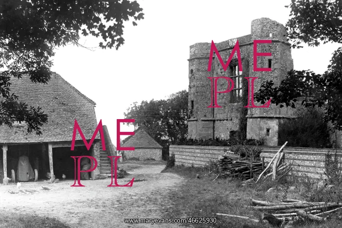  : Wilmington, Priory Ruins c1950