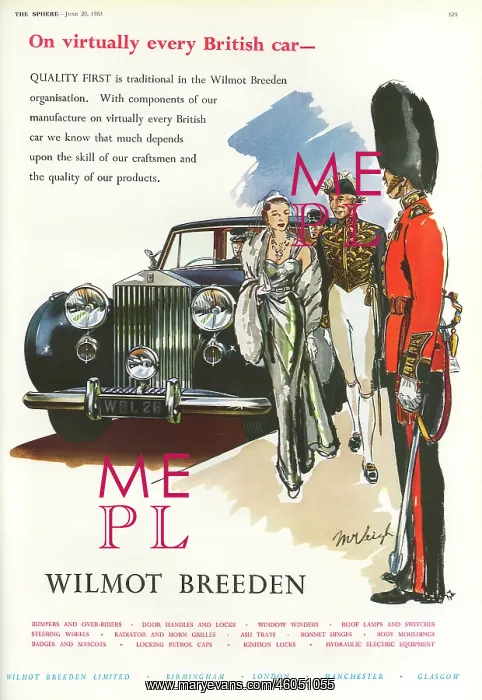 : Wilmot Breeden advertisement : Wilmot Breeden advertisement