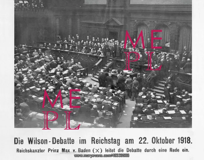 : Wilson debate in the Reichstag, 1918 : Wilson debate in the Reichstag, 1918