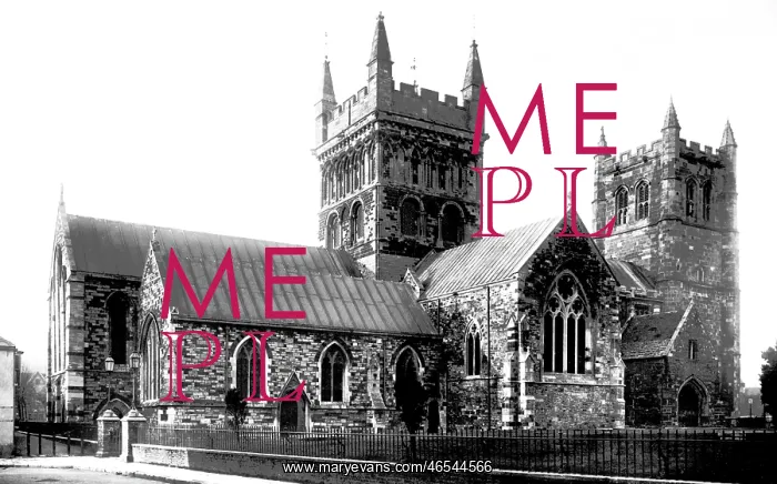  : Wimborne, the Minster 1891