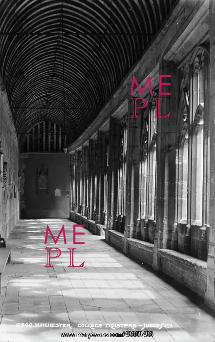 : Winchester College Cloisters : Winchester College Cloisters
