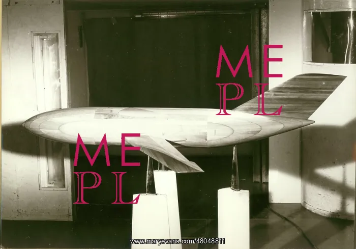 : Wind-tunnel model of Nord N600 : Wind-tunnel model of Nord N600