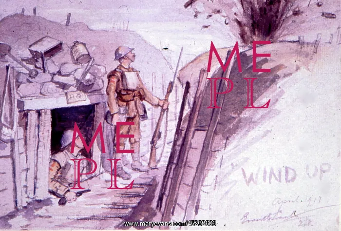 : Wind Up, April 1917, WW1 : Wind Up, April 1917, WW1