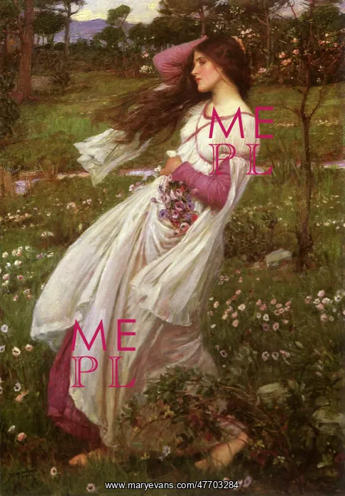  : Windflowers, by J W Waterhouse