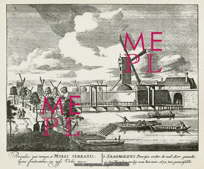  : WINDMILL AMSTERDAM 1672