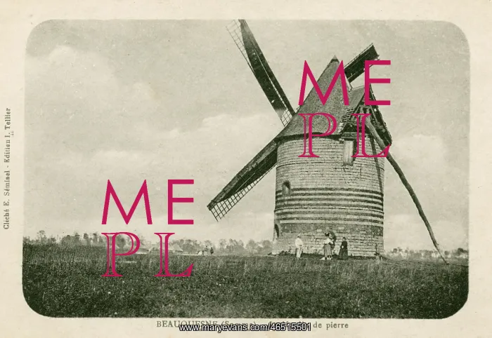 : Windmill at Beauquesne : Windmill at Beauquesne