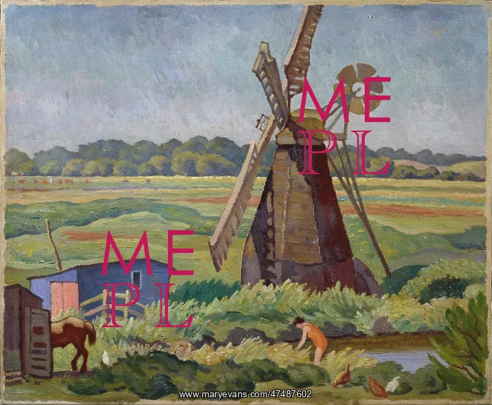 : The Windmill, Minemere, Suffolk : The Windmill, Minemere, Suffolk