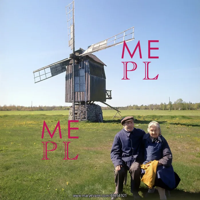 : Windmill on Saaremaa Island, 1977 : Windmill on Saaremaa Island, 1977