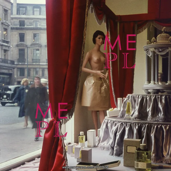 : Window of department store, London : Window of department store, London