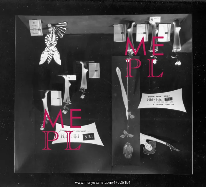 : A window display for PEX Pin Pin nylon stockings : A window display for PEX Pin Pin nylon stockings