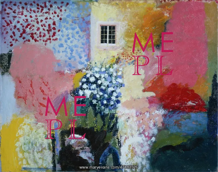 : The Window ' garden with flowers and trees : The Window ' garden with flowers and trees